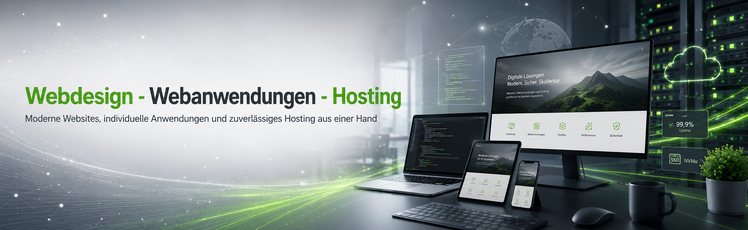 Webdesign, Webanwendungen & Hosting